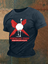 Kurzärmliges T-Shirt für Herren Sch wenge lbert Strauss